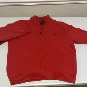 Ralph Lauren Men's Quarter Zip Sweater